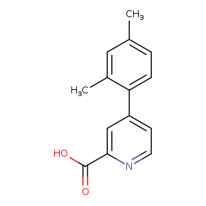 4-(2,4-Dimethylphenyl)picolinic acid