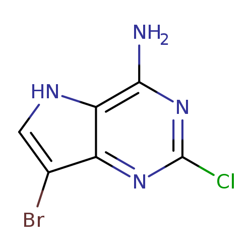7-bromo-2-chloro-5H-pyrrolo[3,2-d]pyrimidin-4-amine