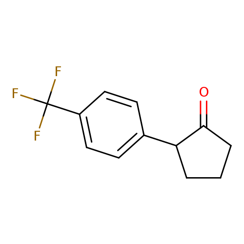 2-[4-(Trifluoromethyl)phenyl]cyclopentan-1-one