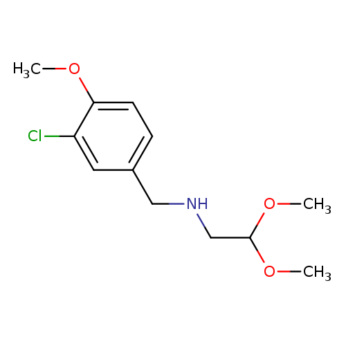 [(3-chloro-4-methoxyphenyl)methyl](2,2-dimethoxyethyl)amine