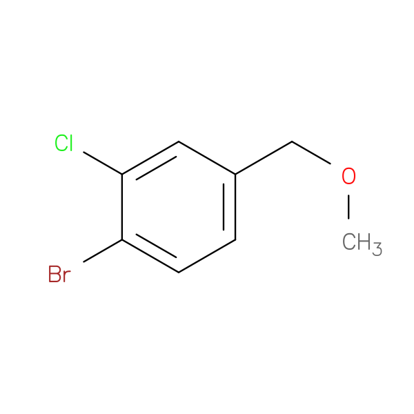 1-Bromo-2-chloro-4-(methoxymethyl)benzene