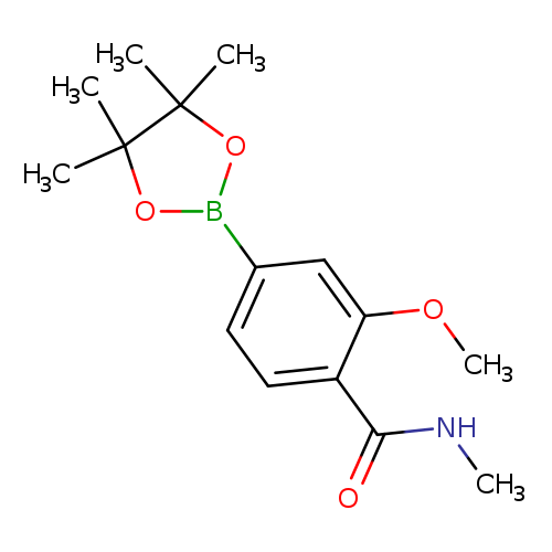 2-Methoxy-N-methyl-4-(tetramethyl-1,3,2-dioxaborolan-2-yl)benzamide
