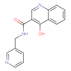 4-hydroxy-N-[(pyridin-3-yl)methyl]quinoline-3-carboxamide