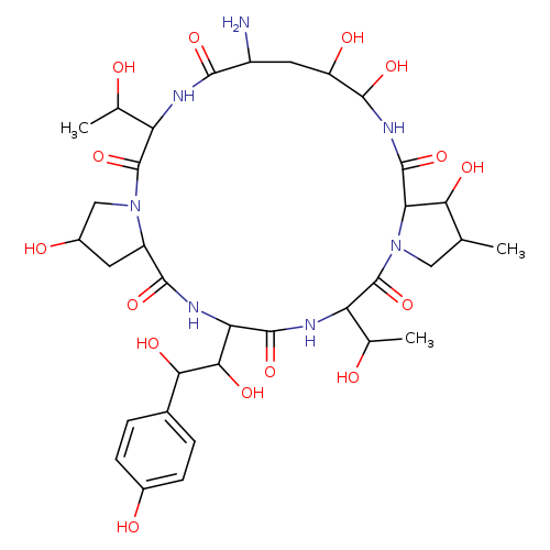 1-[(4R,5R)-4,5-Dihydroxy-L-ornithine]echinocandin B