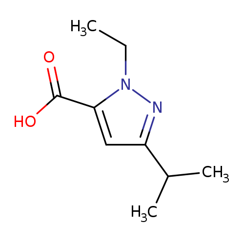 1-Ethyl-3-isopropyl-1h-pyrazole-5-carboxylic acid
