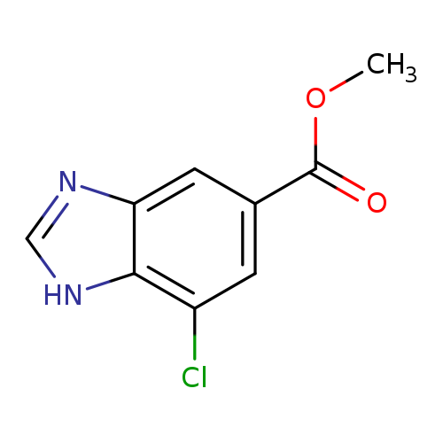 Methyl 7-chloro-1H-1,3-benzodiazole-5-carboxylate
