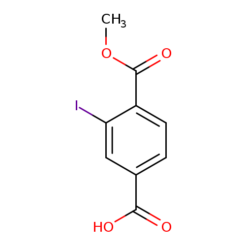3-Iodo-4-(methoxycarbonyl)benzoic acid