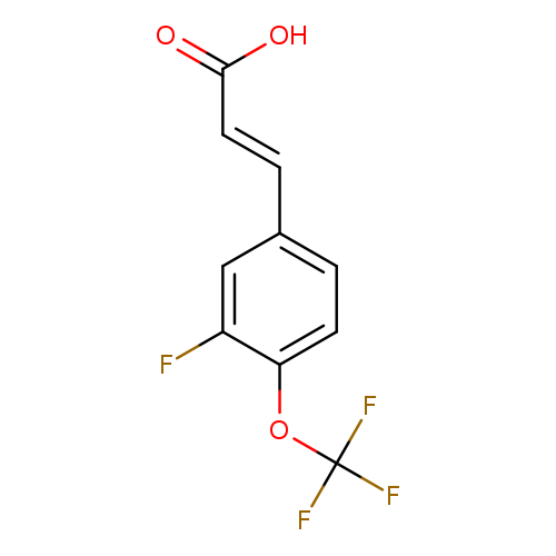 3-Fluoro-4-(trifluoromethoxy)cinnamic acid