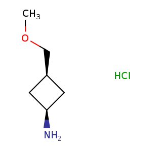 cis-3-(methoxymethyl)cyclobutan-1-aminehydrochloride