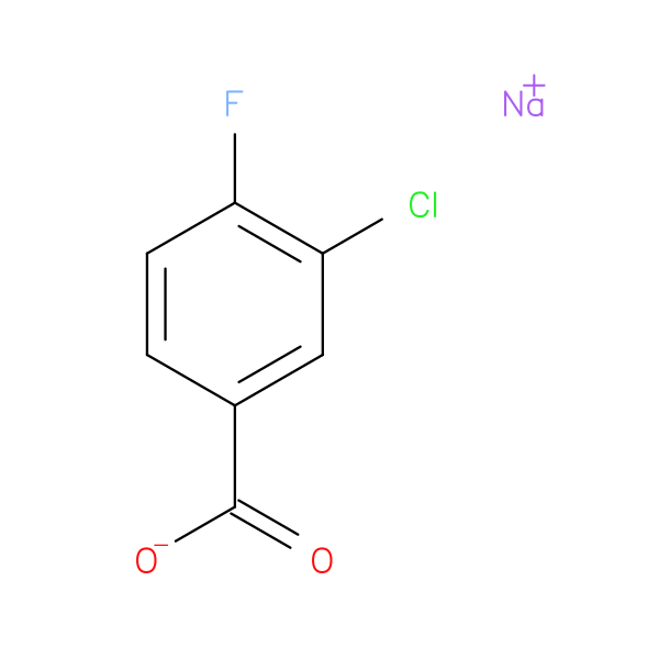 Sodium 3-chloro-4-fluorobenzoate