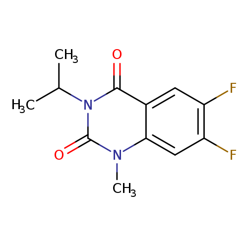 6,7-difluoro-1-methyl-3-(propan-2-yl)-1,2,3,4-tetrahydroquinazoline-2,4-dione