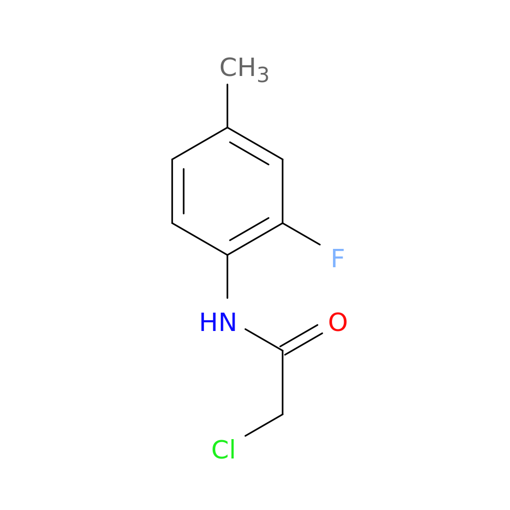 2-Chloro-N-(2-fluoro-4-methylphenyl)acetamide