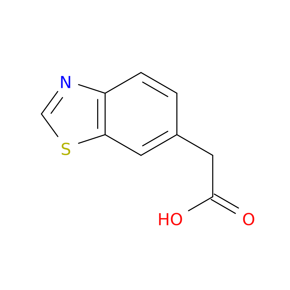 2-(Benzo[d]thiazol-6-yl)acetic acid