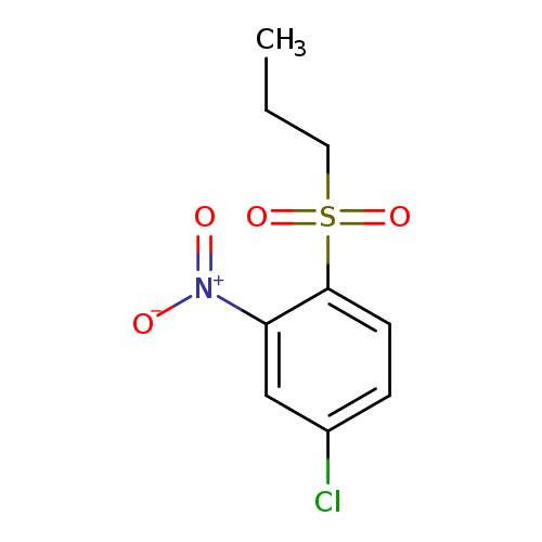 4-Chloro-2-nitro-1-(propylsulfonyl)benzene