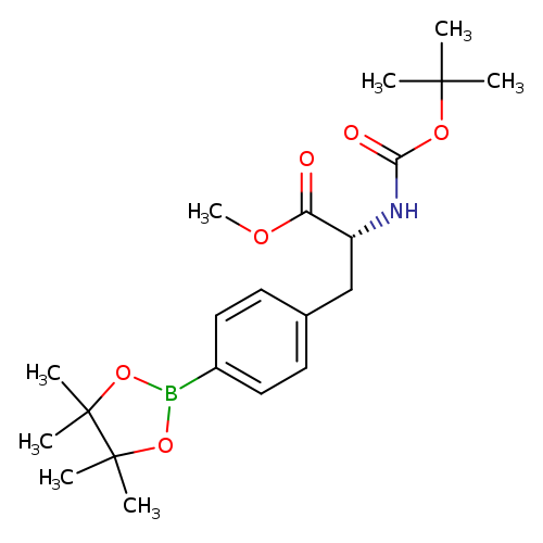 D-Phenylalanine, N-[(1,1-dimethylethoxy)carbonyl]-4-(4,4,5,5-tetramethyl-1,3,2-dioxaborolan-2-yl)-, methyl ester