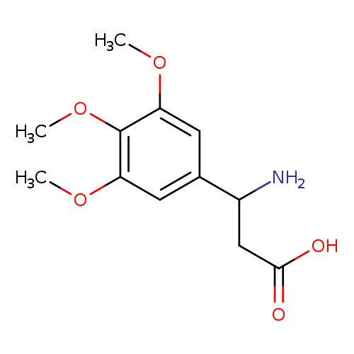 Benzenepropanoic acid, b-amino-3,4,5-trimethoxy-