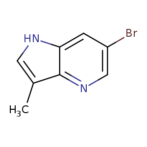 1H-Pyrrolo[3,2-b]pyridine, 6-bromo-3-methyl-