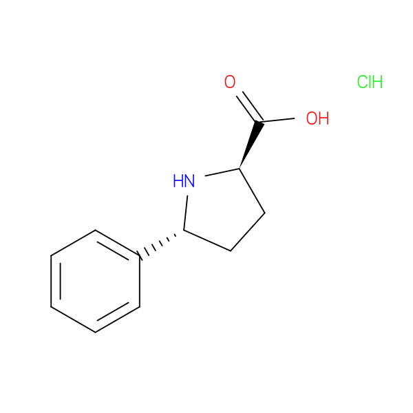 (2R,5R)-5-phenylpyrrolidine-2-carboxylic acid hydrochloride