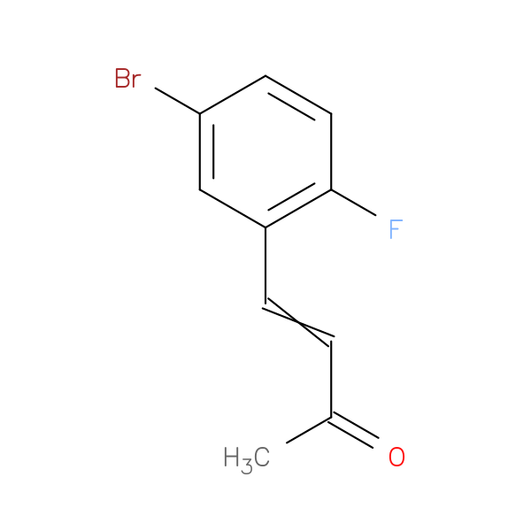 (3E)-4-(5-Bromo-2-fluorophenyl)but-3-en-2-one