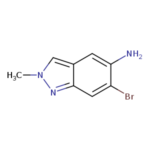 6-bromo-2-methyl-2H-indazol-5-amine