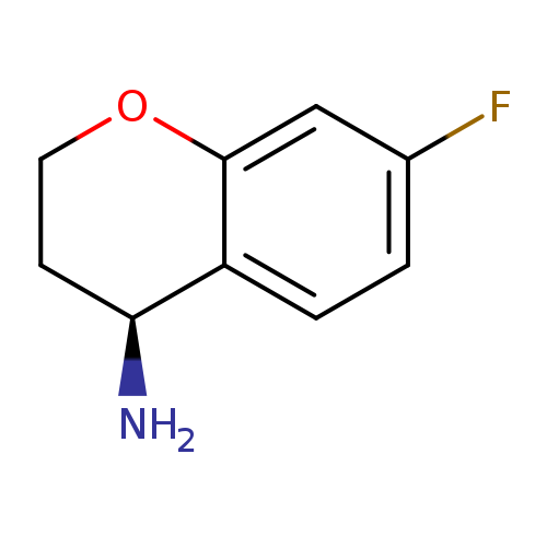 2H-1-Benzopyran-4-amine, 7-fluoro-3,4-dihydro-, (4S)-
