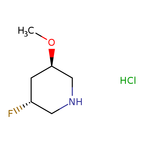 (3R,5R)-3-fluoro-5-methoxypiperidinehydrochloride