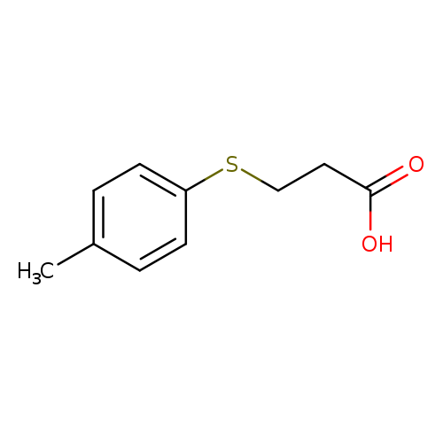 Propanoic acid, 3-[(4-methylphenyl)thio]-