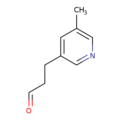 3-(5-methylpyridin-3-yl)propanal