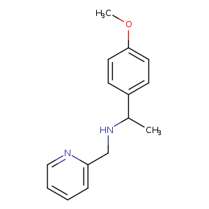[1-(4-Methoxy-phenyl)-ethyl]-pyridin-2-ylmethyl-amine