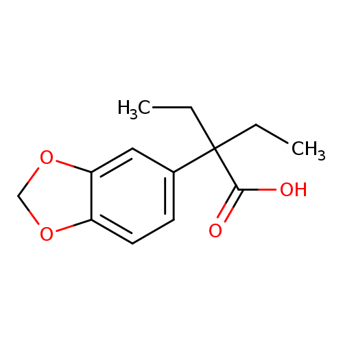 2-(1,3-dioxaindan-5-yl)-2-ethylbutanoicacid