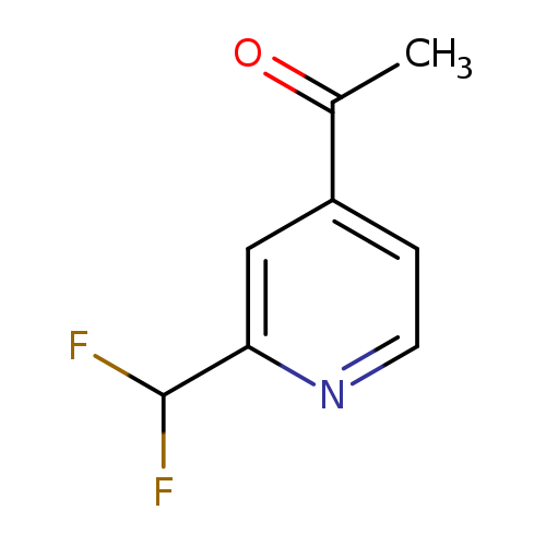 1-[2-(DIFLUOROMETHYL)PYRIDIN-4-YL]ETHAN-1-ONE