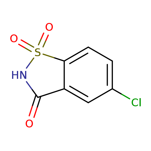 1,2-Benzisothiazol-3(2H)-one, 5-chloro-, 1,1-dioxide