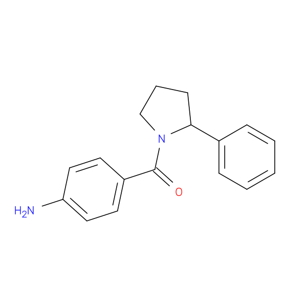 4-[(2-Phenylpyrrolidin-1-yl)carbonyl]aniline