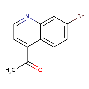 Ethanone, 1-(7-bromo-4-quinolinyl)-