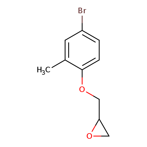 2-[(4-bromo-2-methylphenoxy)methyl]oxirane