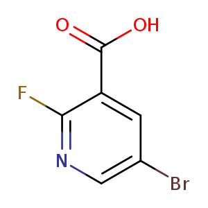 3-Pyridinecarboxylic acid, 5-bromo-2-fluoro-