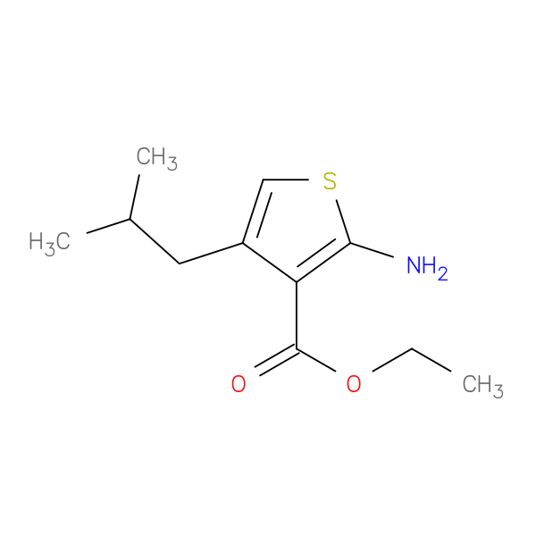 Ethyl 2-amino-4-(2-methylpropyl)thiophene-3-carboxylate