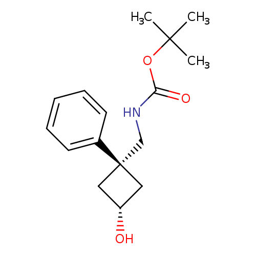 rac-tert-butylN-{[(1s,3s)-3-hydroxy-1-phenylcyclobutyl]methyl}carbamate