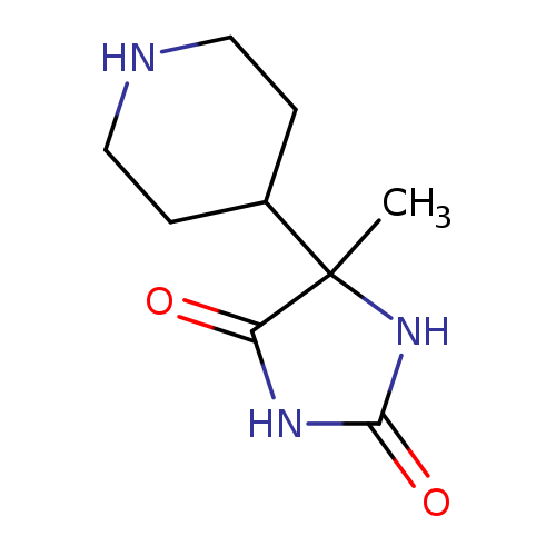 5-Methyl-5-(piperidin-4-yl)imidazolidine-2,4-dione