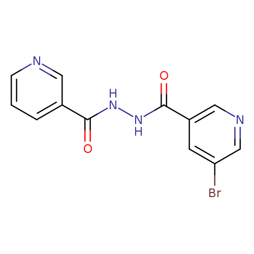 5-bromo-N'-(3-pyridinylcarbonyl)nicotinohydrazide
