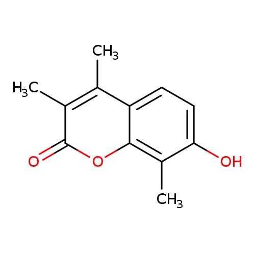 7-Hydroxy-3,4,8-trimethylcoumarin