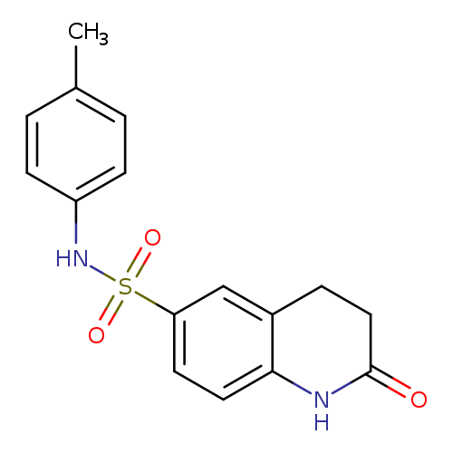 N-(4-methylphenyl)-2-oxo-1,2,3,4-tetrahydroquinoline-6-sulfonamide
