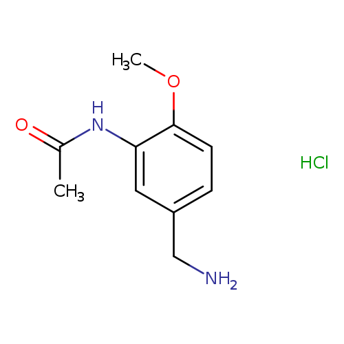 N-(5-Aminomethyl-2-methoxy-phenyl)-acetamidehydrochloride