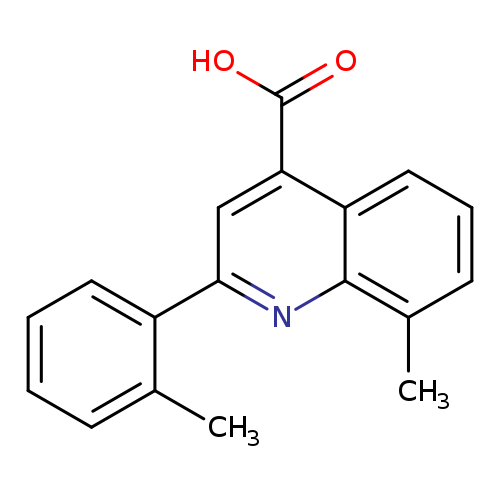 8-Methyl-2-(2-methylphenyl)quinoline-4-carboxylic acid