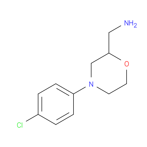 [4-(4-Chlorophenyl)morpholin-2-yl]methanamine