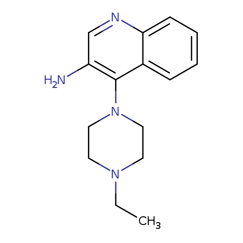 4-(4-ethylpiperazin-1-yl)quinolin-3-amine