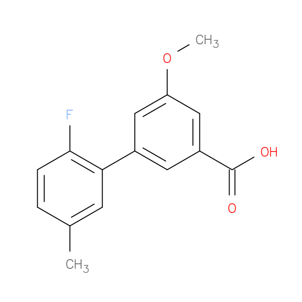 3-(2-Fluoro-5-methylphenyl)-5-methoxybenzoic acid