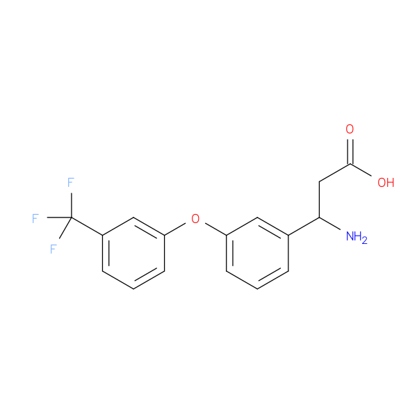 3-AMINO-3-(3-[3-(TRIFLUOROMETHYL)PHENOXY]PHENYL)PROPANOIC ACID