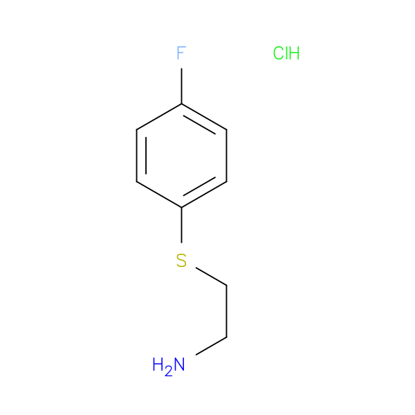 2-[(4-fluorophenyl)sulfanyl]ethan-1-amine hydrochloride
