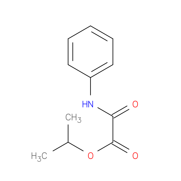 Acetic acid, oxo(phenylamino)-, 1-methylethyl ester
